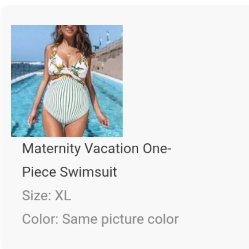 Maternity bathingsuit